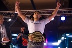 Jose Llanas wins the Submission Hunter Pro Black Belt Middle Weight Title