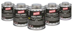 Canadian-based MASTERS® Introduces PRO Solvent Cement Line, Featuring Formulas Developed by Professionals, For Professionals