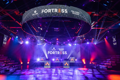 Formerly known as “The Fortress” the award-winning esports arena is now officially the “Full Sail University Orlando Health Fortress.”