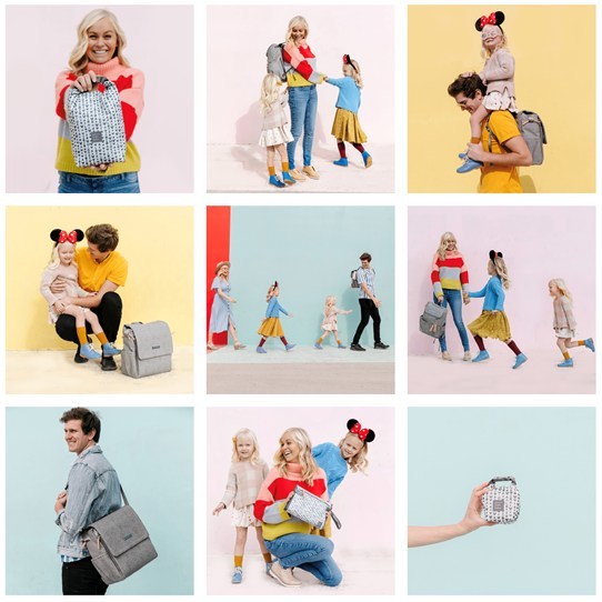 The Love Mickey Mouse Collection drops at 9am PT on March 16th, with a Love Mickey Collection Mixer and Giveaway on March 14th. Find the link in the Petunia Pickle Bottom IG profile or stories. Mickey-inspired activities and ideas include something to do, eat and watch with kids. Participants have a chance to win items from the new collection! Fans can receive a free Love Mickey Mouse four-piece packing cube set while supplies last with $75 purchase through March 30th.