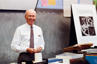 Engineers Week - Steve Bechtel Jr. led more than 5,000 engineers in classroom teach-ins as part of chairing Engineers Week in 1990.  (find out more: https://www.bechtel.com/blog/sustainability/august-2017/steve-bechtels-big-dream-invention-of-discovere/)