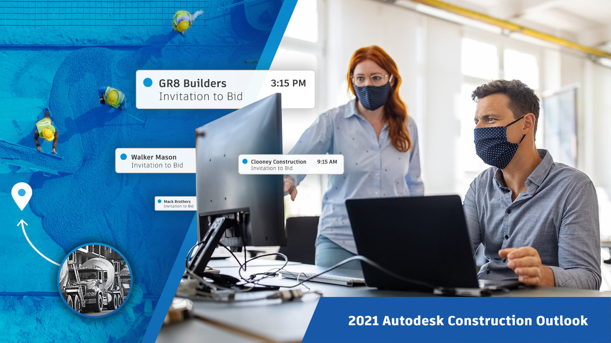 Autodesk U.S. Construction Outlook 2021 Report Finds Commercial Bidding Activity Has Surpassed Pre-Pandemic Levels - Vimarsana News