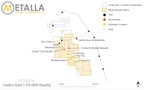 Metalla Acquires Royalty on OZ Minerals Centrogold Project