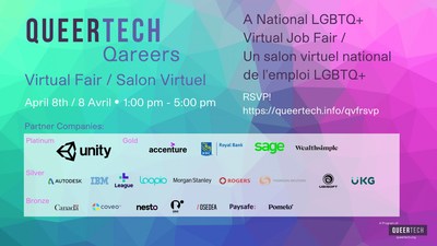 Le salon virtuel de QueerTech (Groupe CNW/QueerTech)