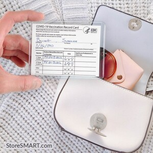 Safeguard Proof of Vaccination Data with StoreSMART's COVID-19 Medical and Vaccine Card Holder