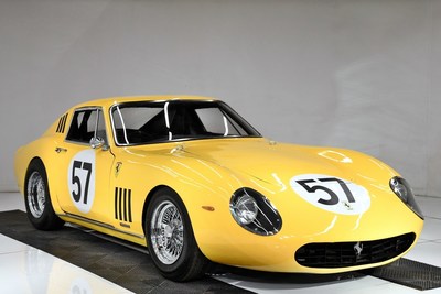 This Ferrari GTB from “Ford v Ferrari” is among cars and more to be auctioned by the Volo Auto Museum April 14-21 on eBay. Photos by Richard Coyne Schultz