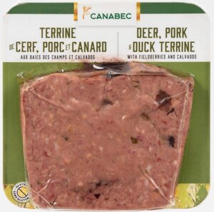 Mise en garde à la population - Avis de ne pas consommer de la Terrine vendue par Les Gibiers Canabec inc.
