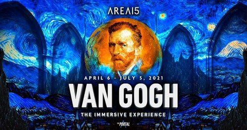 AREA15, the dynamic, new art and entertainment district located minutes from the Las Vegas Strip, will be the first U.S. venue to stage the global sensation, Van Gogh: The Immersive Experience. Tickets are on sale now for April 6 through July 5 at AREA15, Van Gogh: The Immersive Experience will be a timed experience encompassing 35 minutes and mapped specifically to fit the nearly 7,000-square-foot PORTAL.