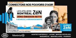 Le Front commun pour la transition énergétique lance ses ateliers Montréal ZéN