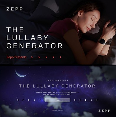 Create a lullaby for your family and friends on World Sleep Day. http://www.zepplullaby.com/