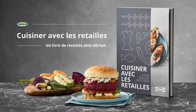 IKEA Canada met les retailles alimentaires  l'honneur dans un nouveau livre de recettes (Groupe CNW/IKEA Canada)
