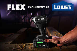 Lowe's To Launch New Cordless Power Tool Innovation For Pros With Exclusive FLEX Offering