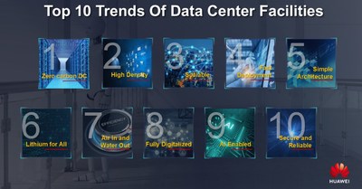 Huawei Launches Top Ten Trends of Data Center Facilities Huawei Launches Top Ten Trends of Data Center Facilities