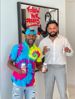 LIMITLESS CEO Jas Mathur and Floyd Mayweather partner to launch CBD product line SMILZ