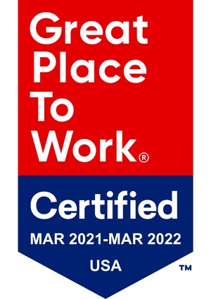 Xcelerate Solutions recognized as a Great Place to Work-Certified company