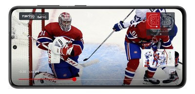 TSN and RDS Launch Immersive In-Game 5G Experience Letting Hockey Fans Control the Angle on Every Play