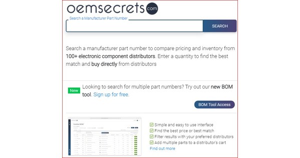 Success Story: oemsecrets.com Celebrates 10-Year Anniversary with New Search Tool and Offers Success Story: oemsecrets.com Celebrates 10-Year Anniversary with New Search Tool and Offers