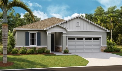 The Slate is one of six Richmond American floor plans available at Seasons at Spring Creek in Okahumpka, Florida.