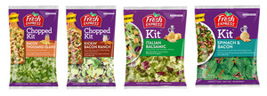 Fresh Express Launches Four New Salad Kits with Unique Ingredients