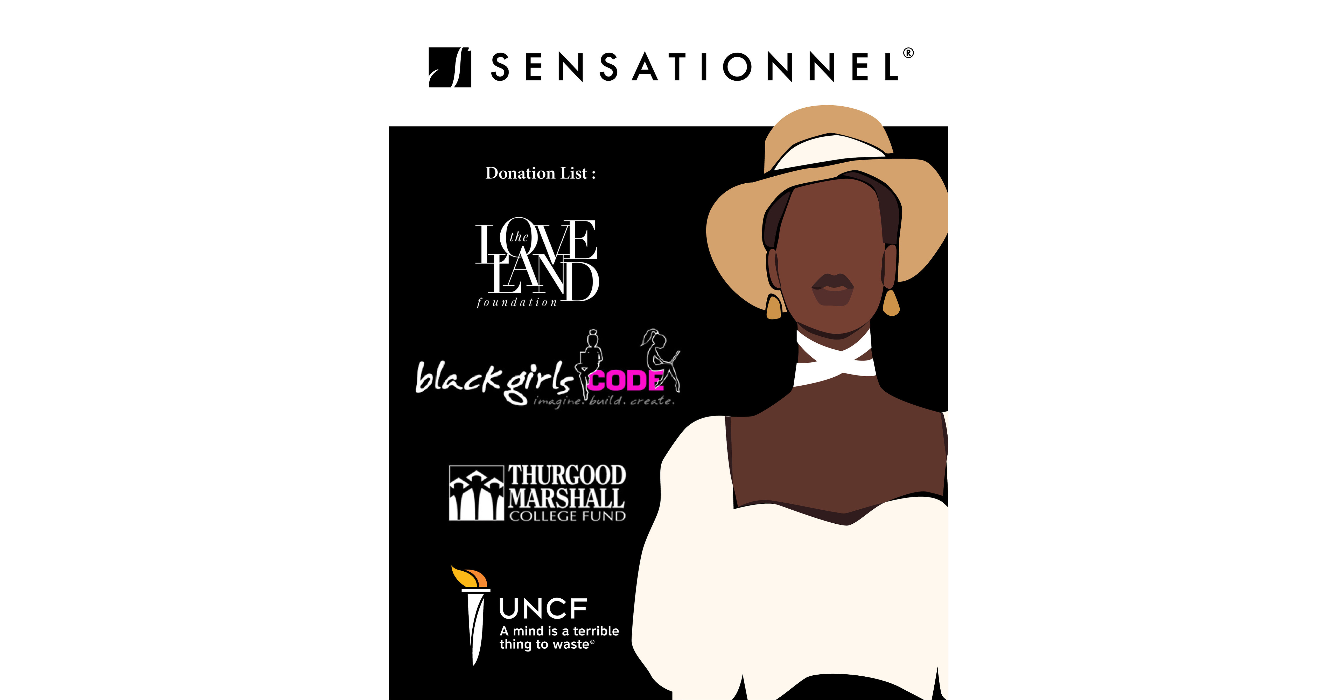 Sensationnel Hair Gives Back to Non-Profit Organizations Catered to Black Women, Children, and Students