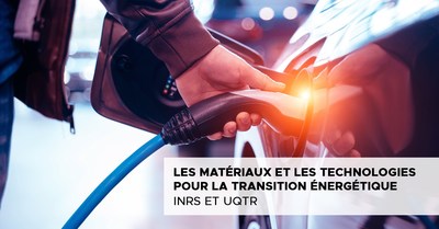 L’INRS et l’UQTR ont entrepris, de concert, de mettre en place une UMR sur la thématique du développement de matériaux et de technologies avancés au service d’une économie décarbonée. (Groupe CNW/Institut National de la recherche scientifique (INRS))