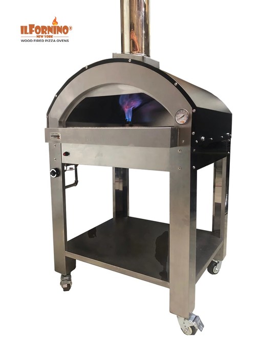 Ilfornino New York Launches The New Line Of Dual Fuel Pizza Ovens Gas And Wood