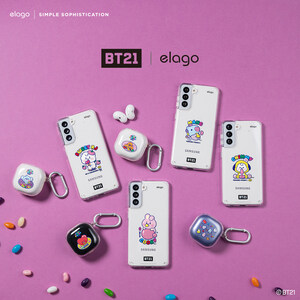 elago debuts the new BT21 collection