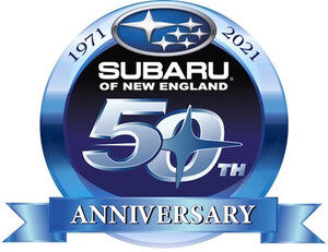 Subaru of New England Announces 50TH Anniversary Celebration Year In 2021!