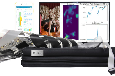 Using patented smart fabric, circuitry, and proprietary algorithms, the BheemSense Lite Sensor Mat monitors movement over your entire bed, as well as respiratory and heart rates, all contact-free. It can be combined with the BheemUP Smart Bed Recliner to create a complete smart sleep system. The company has launched a Kickstarter campaign, (https://www.kickstarter.com/projects/bheem/bheemup/description ), to spread awareness about the complete BheemUP sleep system.
