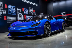 Pininfarina Exhibition At Petersen Goes Electric With New Battista Hyper GT