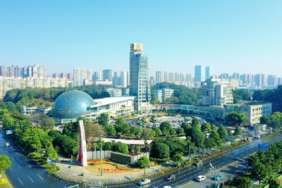 Photo shows the Changsha Economic and Technological Development Zone.