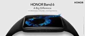 Se lanza HONOR Band 6 con pantalla más grande y funciones premium de control de la salud