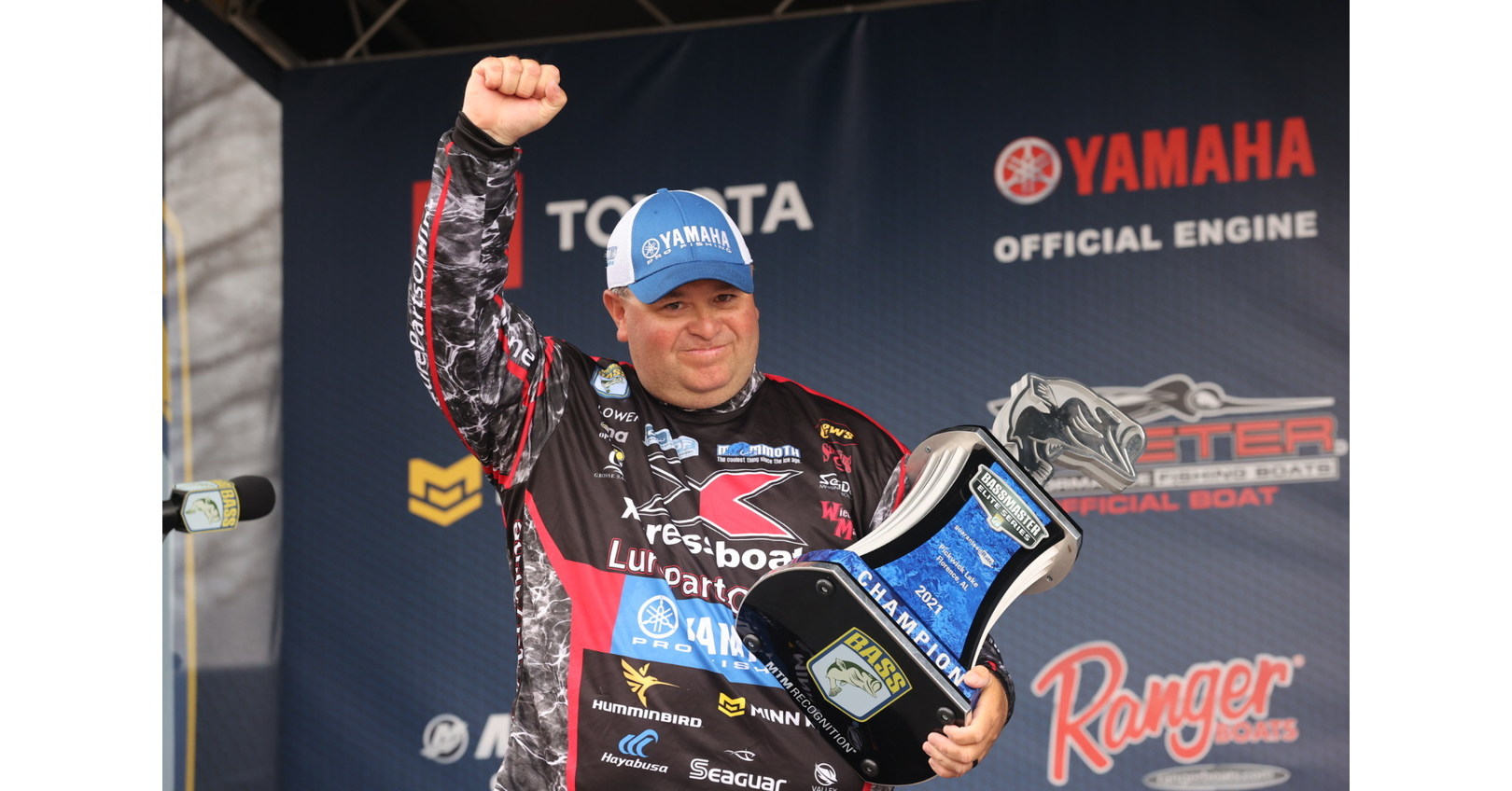 Ranger Boats Pro Chris Johnston Wins Bassmaster Elite Series Event