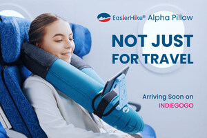 EasierHike® Revolutionary 5-in-1 Alpha Neck Pillow Launches on Crowdfunding Platform Indiegogo