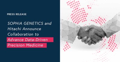 SOPHiA GENETICS and Hitachi Announce Collaboration to Advance Data Driven Precision Medicine (PRNewsfoto/SOPHiA GENETICS)