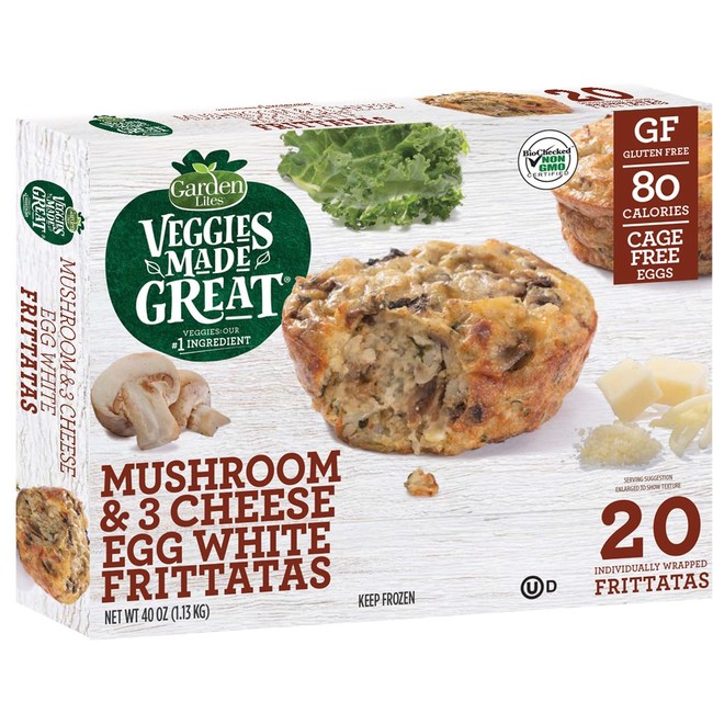 Veggies Made Great Mushroom & 3 Cheese Egg White Frittata