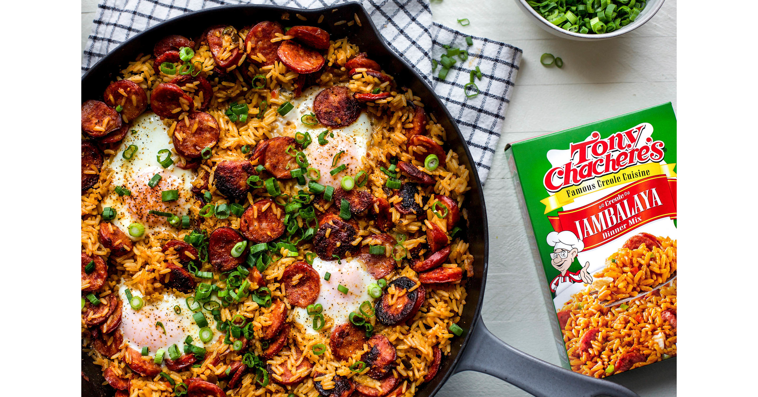 Jambalaya for Breakfast! This Eggy Breakfast Bake is the Perfect