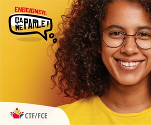 Groupe Média TFO s'associe à la Fédération canadienne des enseignantes et des enseignants/ Canadian Teachers' Federation (CTF/FCE) pour inspirer une nouvelle génération d'enseignantes et d'enseignants à travailler dans les écoles de langue française en contexte minoritaire partout au Canada