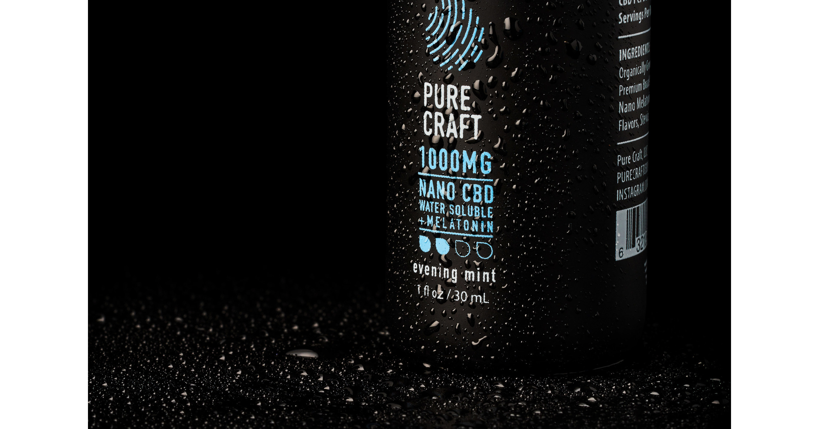 Pure Craft CBD Launches Nano CBD Water Soluble + Melatonin Tincture, Quick Absorption Rate Promotes Rest & Relaxation