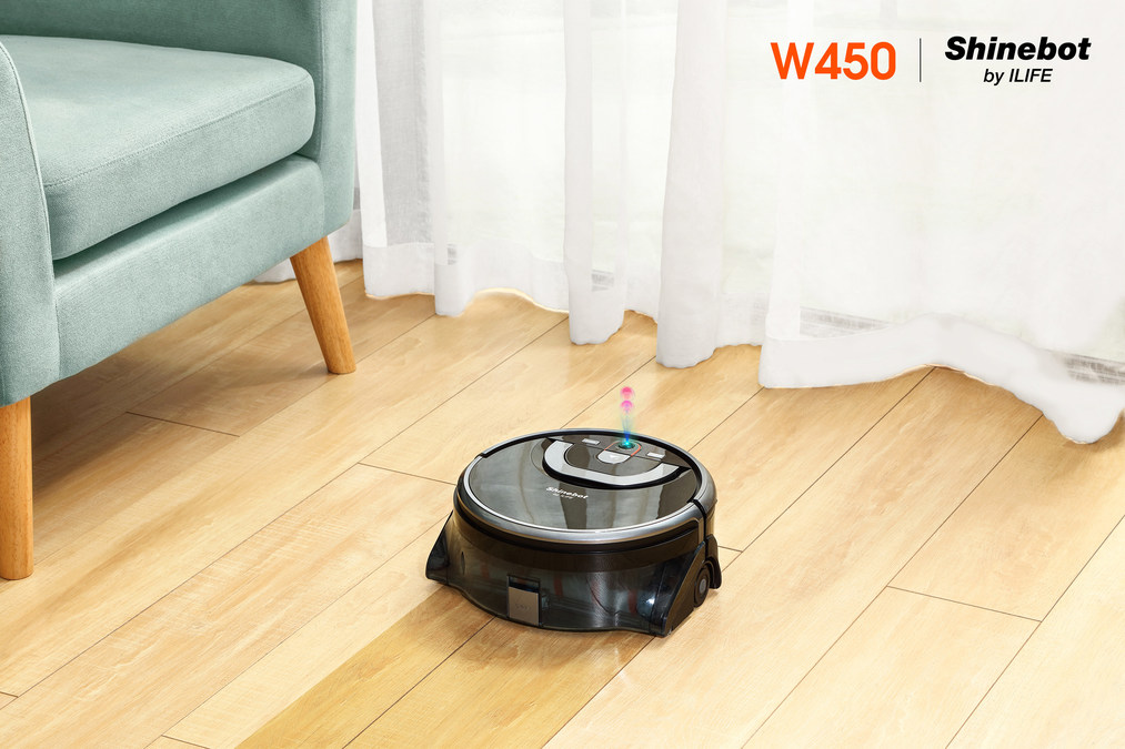 ilife shinebot w450 mopping robot cleaner