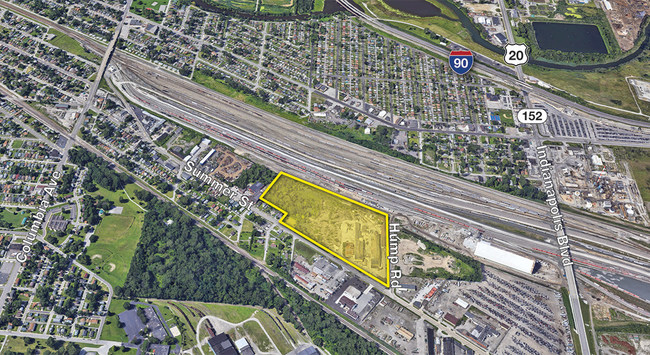 The 19.34-acre Hammond, IN (metro Chicago) redevelopment parcel has access to Class I railroads and provides easy access to I-90 and I-80/I-94. The site is also just 5 miles away from the Gary/Chicago International Airport.