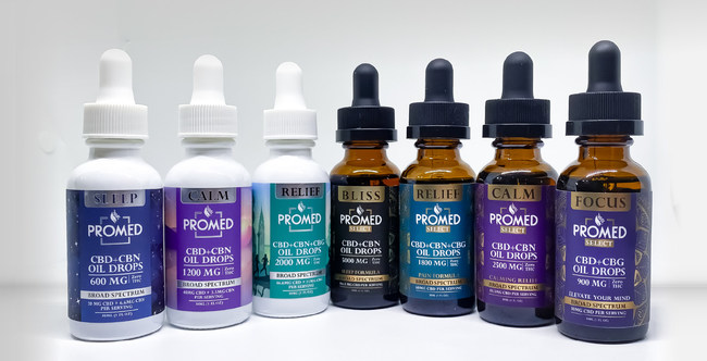 ProMED Health Based CBD Oil Drops/Tinctures