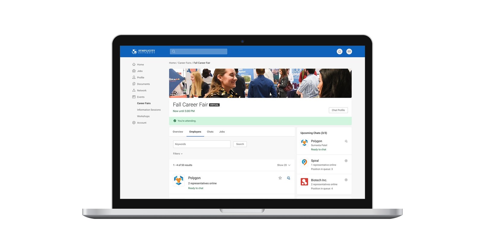 Symplicity Supports Nearly 3,000 Career Fairs Worldwide