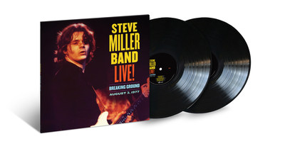 Guitarist, multi-platinum-selling singer-songwriter, bandleader, Rock and Roll Hall of Fame inductee, and Songwriters Hall of Fame electee Steve Miller has dug deep into his archives and found ‘Steve Miller Band Live! Breaking Ground: August 3, 1977,’ an unreleased, full-length concert recording. On May 14, digital, CD, and 2LP black vinyl formats will arrive via Sailor/Capitol/UMe, and the accompanying live concert film will be available to stream on The Coda Collection on Amazon Prime Video.