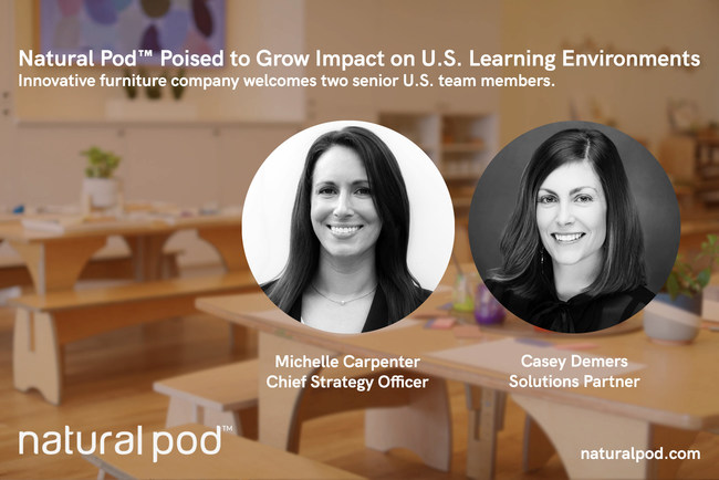 New Natural Pod U.S. leaders: Michelle Carpenter and Casey Demers