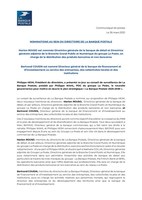 Nominations au sein du Directoire de La Banque Postale