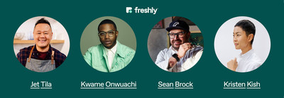 Freshly Inc. Collab with Celeb Chefs