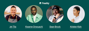 Freshly® Partners with Renowned Chefs Jet Tila, Kwame Onwuachi, Sean Brock, and Kristen Kish to Launch Chef's Special by Freshly