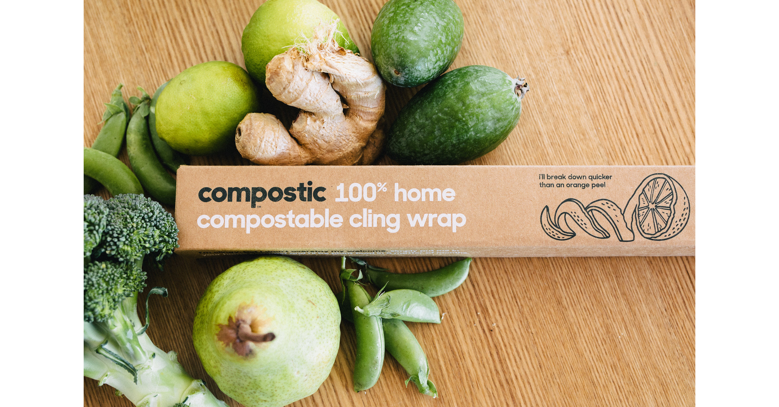Biodegradable & Compostable Clear Food Wrap Fresh Wrap Cling Wrap