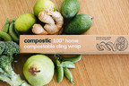 Compostic Launches Certified Home-Compostable Cling Wrap and Resealable Bags in the U.S.